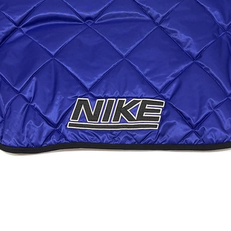 【USED】00'S NIKE QUILTING JACKET METALLIC BLUE