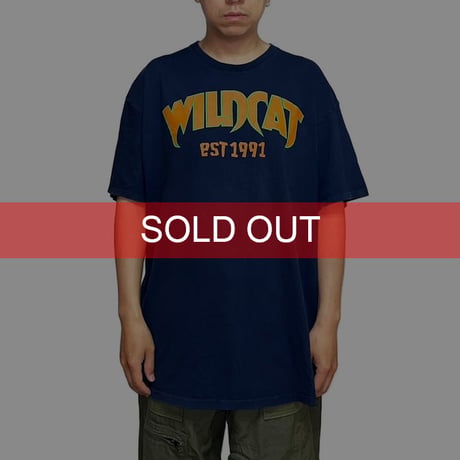 【USED】00's WILD CAT T-SHIRT