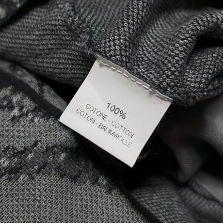 【USED】00's bernhard willhelm COTTON KNIT SLEEVELESS JACKET DRESS