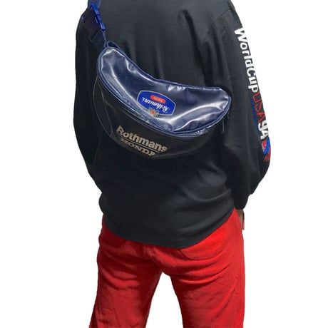 【USED】90'S ROTHMANS × HONDA BUM BAG
