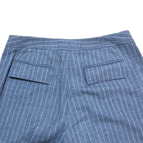 【USED】CALVIN KLEIN PINSTRIPE WOOL SLACKS