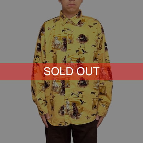 【USED】90's-00's FIELD TESTED by OUTDOORLIFE HUNTING DOG B.D SHIRT