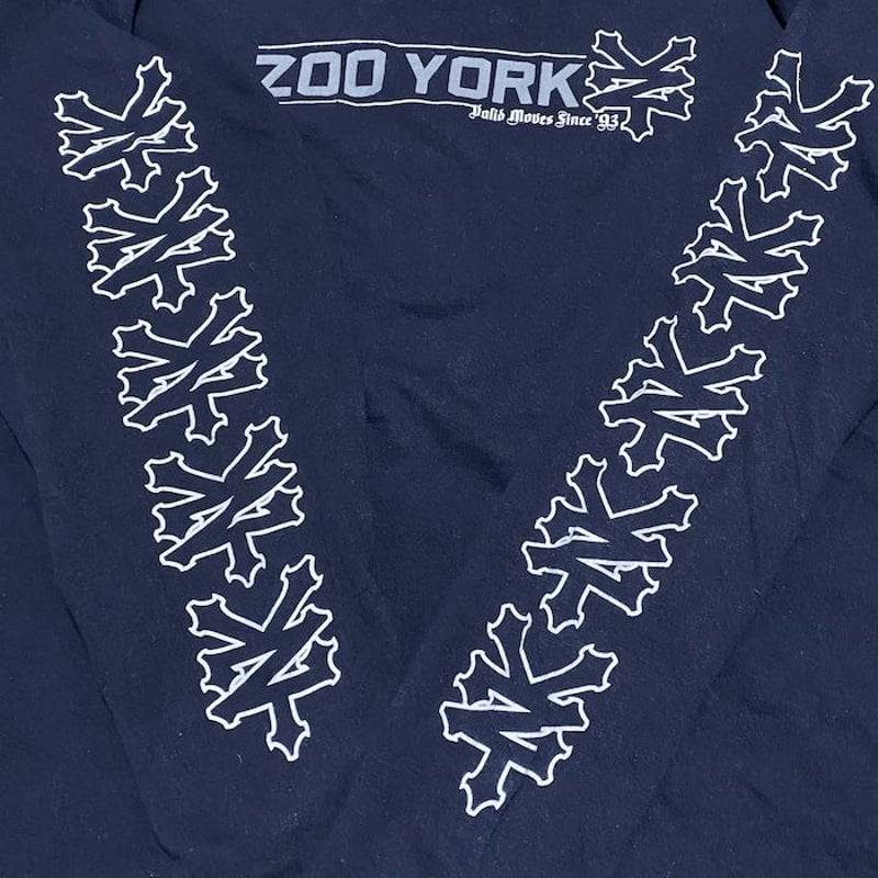USED】90'S ZOO YORK L/S T-SHIRT | KONBINI USED】90'S ZOO YORK L/S T-SHIRT | KONBINI