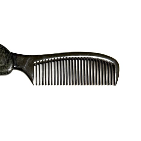 【USED】Vintage Cat Hair Brush, Comb, Hand Mirror Set