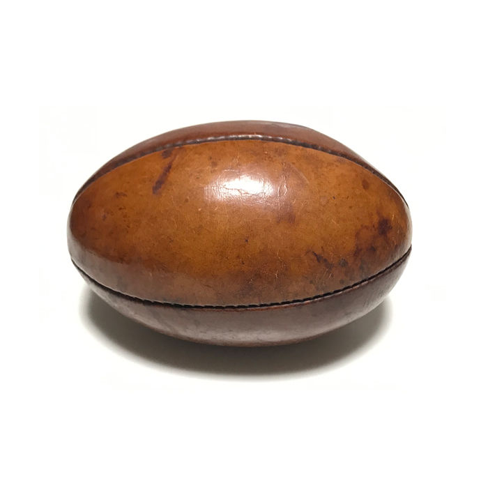 USED】VINTAGE SCEPTRE LEATHER MINI RUGBY BALL |