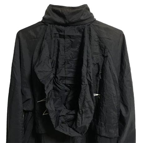 【USED】90'S REEBOK EMBROIDERED VECTOR LOGO NYLON JACKET
