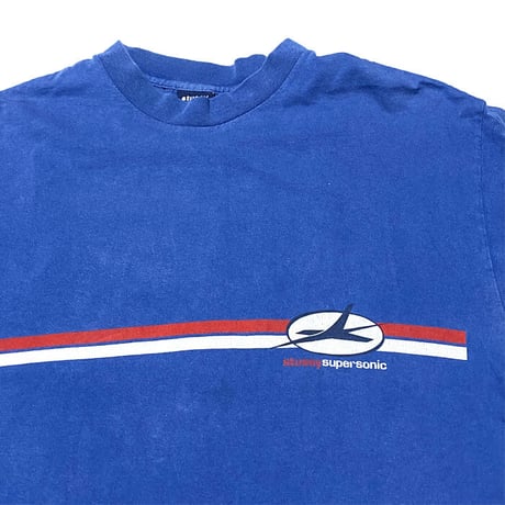 【USED】90'S STUSSY SUPER SONIC L/S T-SHIRT