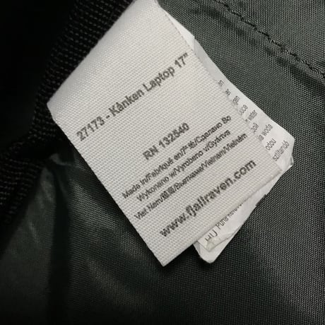 【USED】FJALLRAVEN KANKEN BACKPACK