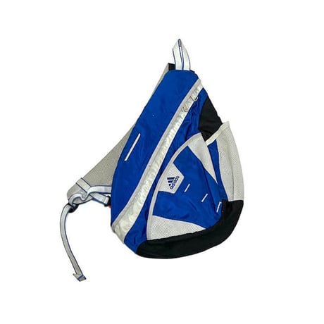 【USED】00'S ADIDAS ONE SHOULDER BODY BAG BLUE