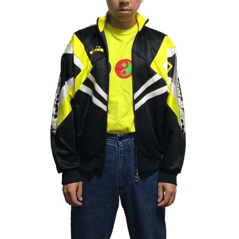 USED】90'S DIADORA TRACK JACKET | KONBINI USED】90'S DIADORA TRACK JACKET | KONBINI