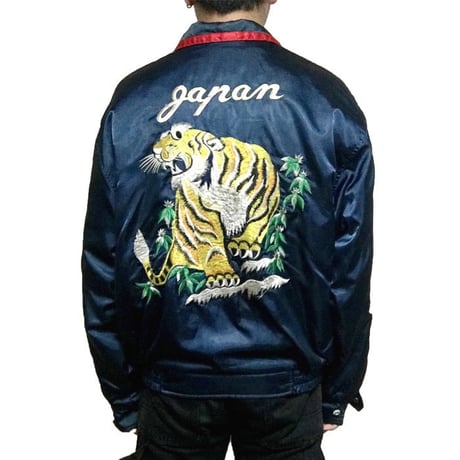 【USED】90'S VINTAGE HOUSTON SOUVENIR JACKET