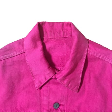 【USED】LEVI'S NEON PINK DENIM JACKET