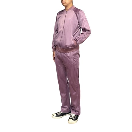【USED】70's-80's adidas TRACK SUITS PURPLE MADE IN USA