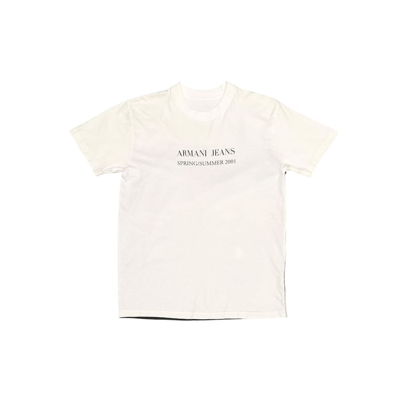 USED】ARMANI JEANS 2001SS Bruce Weber Promotion