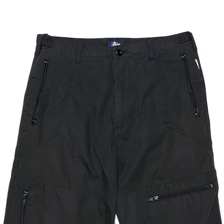 【USED】00'S STUSSY FLIGHT PANTS BLACK