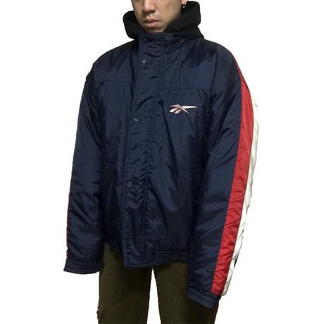 【USED】90'S REEBOK  OVERSIZED BLOUSON