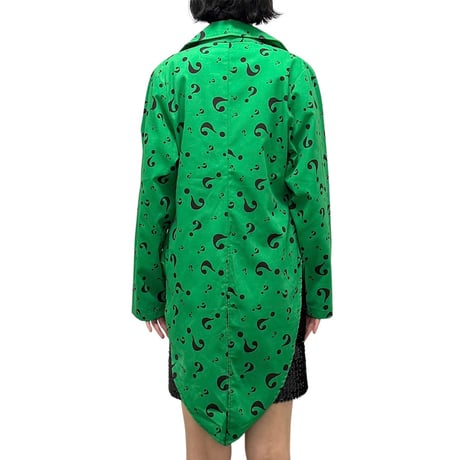 【USED】90's CHARADES DC Comics Riddler's JACKET