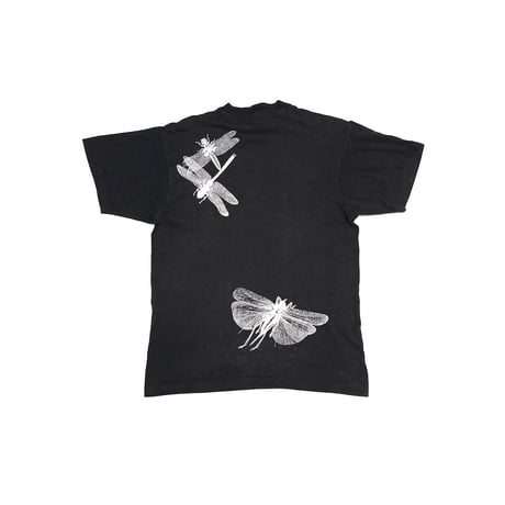【USED】80's GEAR Multilayer Print Insect T-shirt