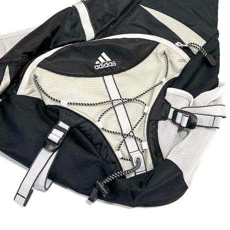 【USED】00'S ADIDAS BODY BAG GRAY × BLACK