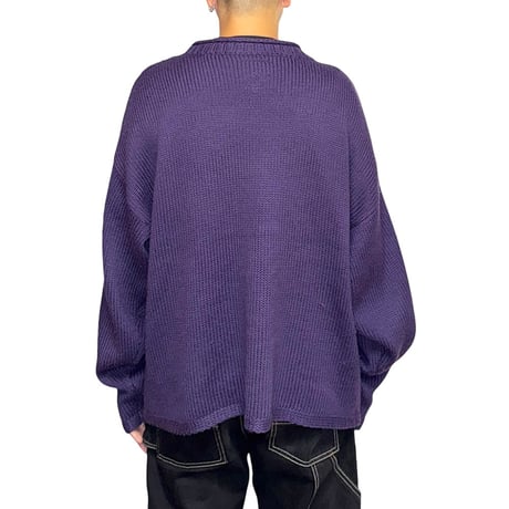 【USED】UNIF SUNFLOWER KNIT SWEATER