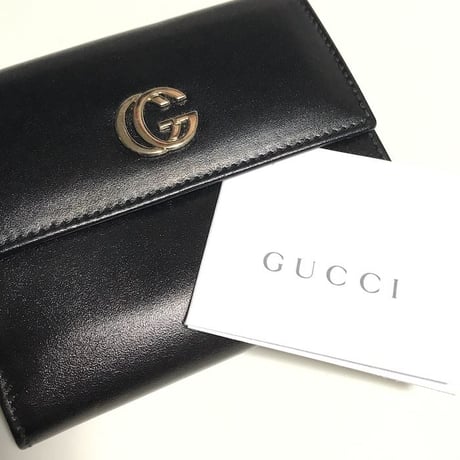【USED】GUCCI HALF FOLD WALLET