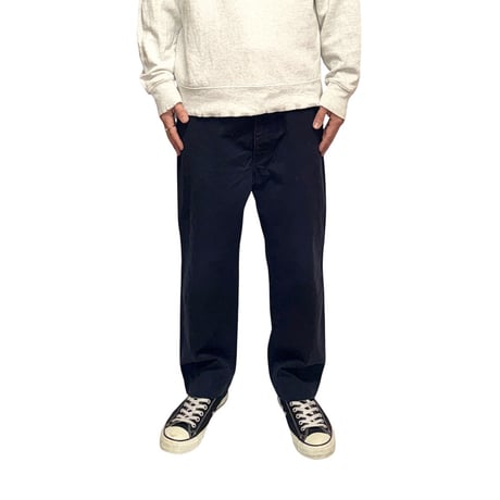 【USED】2010's JUNYA WATANABE COMME des GARÇONS Cotton Twill Deep-Rise Tapered Pants