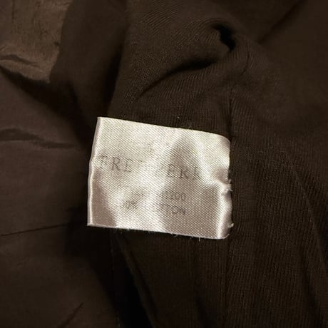 【USED】00's FRED PERRY High-Density Cotton Shell Zip Hoodie Brown