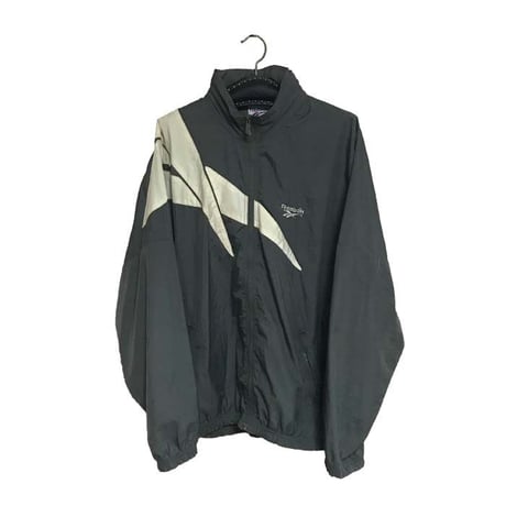 【USED】90'S REEBOK NYLON JACKET GLEY