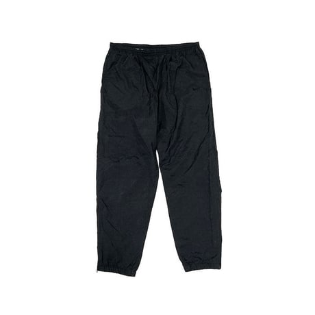【USED】90'S NIKE ALL BLACK NYLON TRACK PANTS