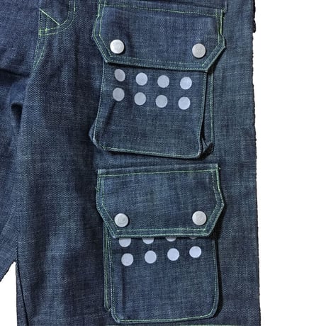 【USED】CYBERDOG LONDON BAGGY DENIM PANTS