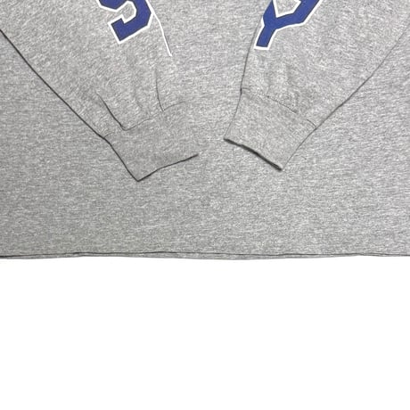 【USED】90's STUSSY “Formation Logo” L/S T-shirt Gray