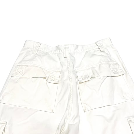 【USED】90's-00'S STUSSY CARGO PANTS WHITE