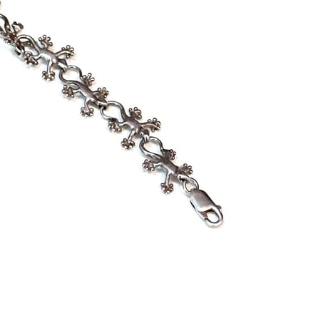 【USED】Vintage SILVER LIZARD BRACELET