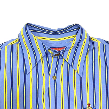 【USED】80'S VIVIENNE WESTWOOD STRIPE SHIRT
