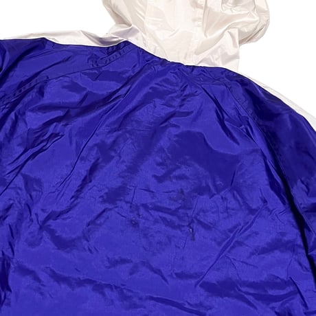 【USED】90's-00's FILA NYLON HOODED PULLOVER JACKET