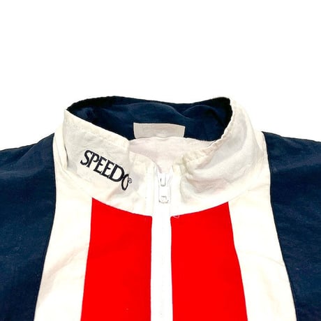 【USED】80'S-90'S SPEEDO UNION JACK PATCHWORK JACKET