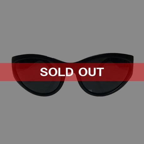 【DEAD STOCK】90'S MATTE BLACK GLASSES