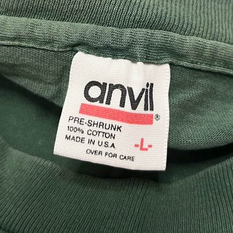 【USED】90's shelter TEXT22 L/S T-SHIRT