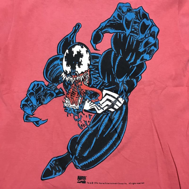 【入手困難!!】シュプリーム ✈︎marvel 1992 半袖シャツ ゆるだぼ MARVEL - MARVEL 2002年 スパイダーマン総柄半袖シャツ 赤 L Y2K