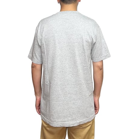 【DEAD STOCK】90's CK Calvin Klein Jeans EMBROIDERY LOGO T-SHIRT GRAY