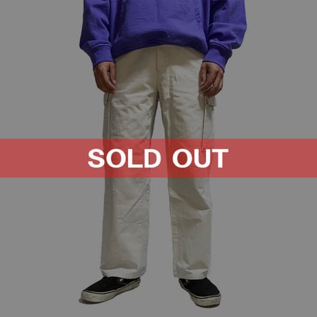【USED】HELMUT LANG 1999 CARGO TROUSERS HEAVY COTTON
