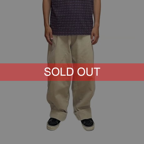【USED】90's-00's VANS LOOSE FIT COTTON PANTS