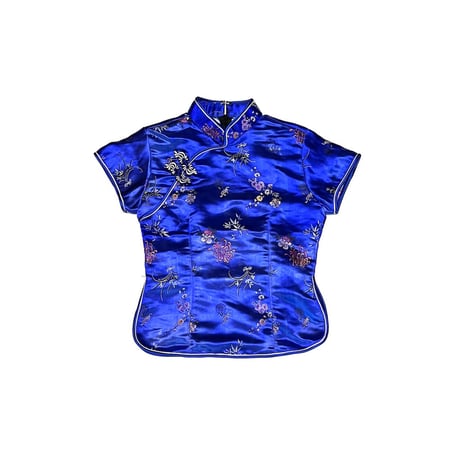 【USED】90's-00's Bình Thuận AO DAI S/S TOP