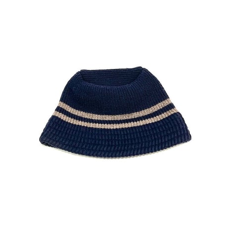 【USED】90'S-00'S UNKNOWN KNIT CRUSHER HAT