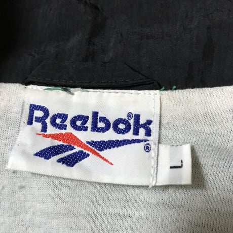 【USED】90'S REEBOK NYLON JACKET GREEN