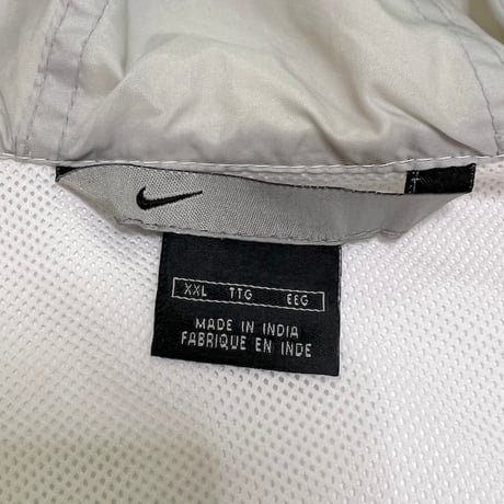 【USED】00'S NIKE HALF ZIP ANOLAK JACKET WHITE