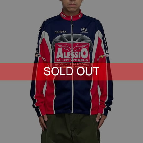 【USED】00s GIORDANA × DE ROSA L/S CYCLING JERSEY