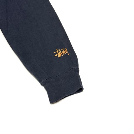 【USED】90's-00's STUSSY × Wtaps "LttlVngrd" L/S T-SHIRT