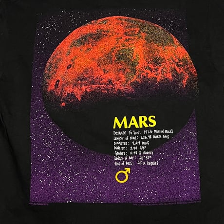 【USED】90's MARS T-SHIRT