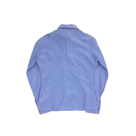 【USED】80'S DANIEL DUVAL LONG POINT COLLAR BLOUSE